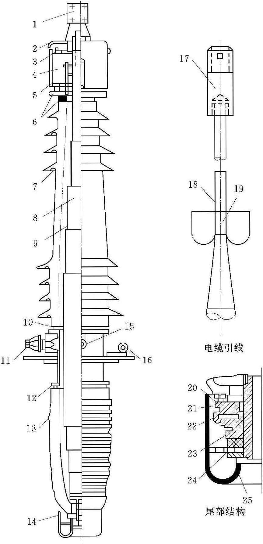 1.油紙電容式套管